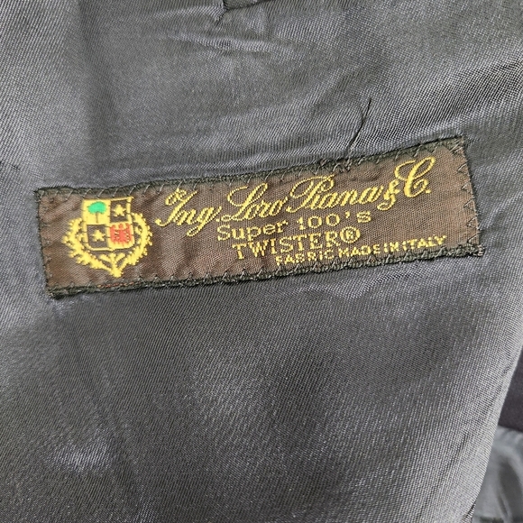 Loro Piana -Hugo Boss Blazer 44L Made in USA‎ Business Professional Classic Wool - Picture 4 of 13